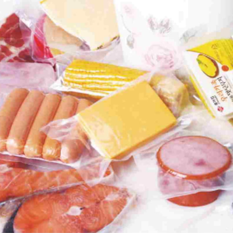 Høj barriere co-ekstruderet ost pølse kød pakning plastfilm